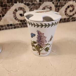 Portmerion Botanic Garden Ceramic Toothbrush Holder Never Used